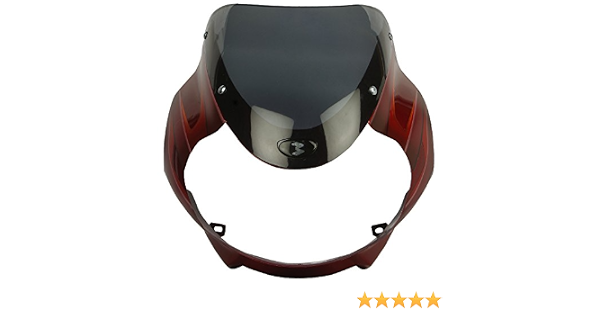 Sai SAI-95B Headlight Visor with Glass 