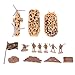 Produktbild B Blesiya 10er-Set 1:50 Action Figur Armee Kampf Spiel Spielzeug Panzer Zubehör Spielset