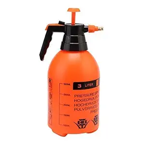 JAMUNESH Garden Pump Pressure Sprayer|Lawn Sprinkler|Water Mister|Spray Bottle for Herbicides, Pesticides, Fertilizers, Plants Flowers 2 Liter Capacity - (Orange/Black)