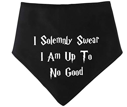Spoilt Rotten Pets - Bandana de diseño con Texto I Solemnly Swear I Am Up To No Good Dog Harry Potter
