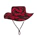 Produktbild ZYHstore Unisex Baumwolle Erwachsene Armee Boonie Bucket Hut Buschhut Militär Camouflage Sonnenhut Kappe Hüte Outdoor Sports Angelhut Jagdhut Campinghut Wanderhut