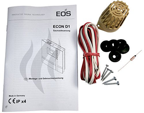 Saunaofen Sentiotec Nordex 6 kW Saunasteuerung Eos Econ D1 time4wellness Saunasteine - 5