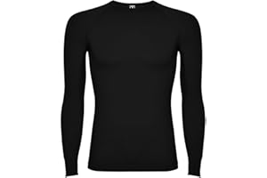 Athletic Sportswear Maglietta termica a maniche lunghe per bambini, in polietilene, per scuola, MMA, boxe, palestra, inverno, attività all'aperto, calcio, corsa, escursionismo, ciclismo, sport