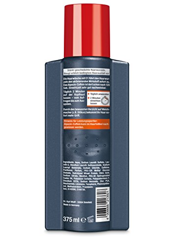 XXL Alpecin Coffein-Shampoo C1, 2x375ml | Beugt erblich bedingtem Haarausfall vor | Für fühlbar mehr Haar - 2