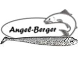 Angel Berger Zander Shad Gummifisch (Silver Minnow, 20cm)