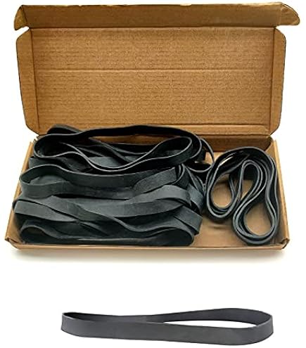 Set 60 Elastici Di Gomma - 40 Da 100x5mm E 20 Da 160x10mm Per Ufficio E Casa - Foto 8