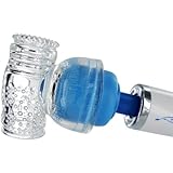 Wand Essentials Hummingbird Vibrating Wand Tip Attachment Clear