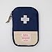 Produktbild QWhing Medizinische Notfalltasche Survival Kit Pillenbox für Reisen Camping Outdoor (blau)