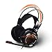 Produktbild XHN Stereo Gaming Headset für Xbox One, PC, PS4, Bass-Surround-Sound-Ohrhörer Hochleistungs-Flip-Mikrofon, unterstützt Nintendo Switch und Playstation 4 Pro-Black