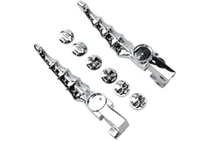 BHYSHOP Levier de frein et d'embrayage de moto interchangeable pour Harley XR XL1200 Sportster 1200 883 Iron Seventy Two (Chrome)