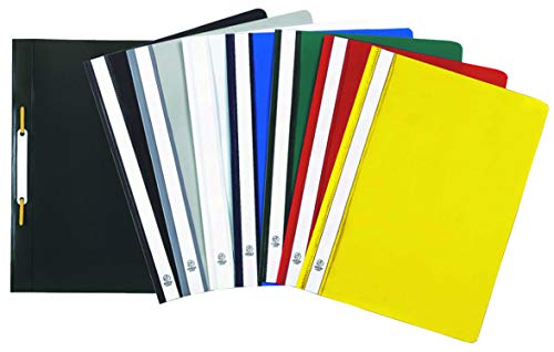 Exacompta 449225B - Lote de 25 subcarpetas PVC A4 multicolor Exacompta 449225B - Lote de 25 subcarpetas PVC A4 multicolor