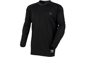 O'NEAL | Maglia Motocross | Enduro Motorcycle | vestibilità per la Massima libertà di Movimento, Protezione Gomito Cucita, Traspirante | Element Jersey Classic | Adulto | Nero