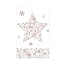 Produktbild Susy Card 40003245 Weihnachts-Mitteldecke, Softdecor bedruckt, 1 Stück, eingeschweißt, 80 x 80 cm, Motiv: Frozen star rot