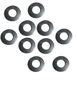 10 Rondelle In Gomma Per Carenatura Moto - Materiale ABS Nero, Compatibile Con Suzuki - Foto 6