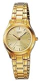 CASIO Damen-Armbanduhr Analog Quarz Edelstahl LTP-1275G-9