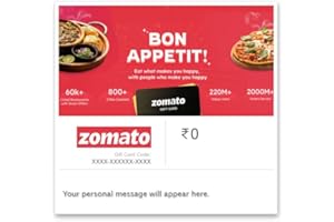 Zomato | Flat 2% off |E-Gift Card | Instant Delivery | Valid for online purchase.