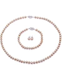 3-4 mm Oval echt Zuchtperlen Strang Süßwasser Perlen Schmuck Kette Halskette