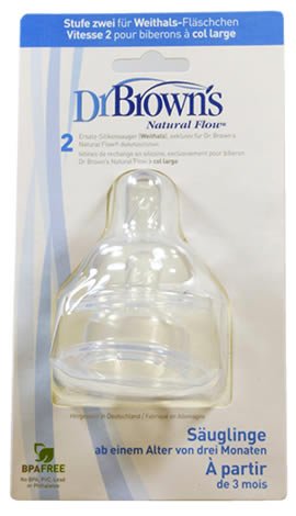 Dr Browns Silicone Teats Level 2