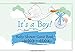 Produktbild It's a Boy! Baby Shower Guest Book: Stork Carrying Baby Beautiful Modern Design Features Fun Guest Prompts and a Handy Gift Log