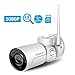 Price comparison product image Outdoor IP Camera 1080P HD, Wireless WiFi Home CCTV Surveillance Network Security Bullet Camera, Waterproof CCTV Pan Tilt Zoom PTZ Camera