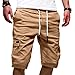 Produktbild Herren Cargo Hose Shorts Sommer Bermuda Kurze Hose Chino Jogger Hose