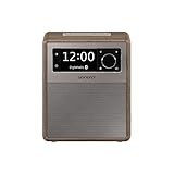 WECKER MIT INTEGRIERTEM NACHTLICHT: Duale Weckfunktion. Einschlaffunktion. Schlummer-Funktion. Mit Alarm, DAB+ Digitalradio, FM Radio einschlafen oder aufwachen. Dimmbares Display mit Uhrzeit und Datum. Gut lesbare Uhr bei Tag und Nacht. Integriertes LED Nachtlicht für eine dezente Hintergrundbeleuchtung.