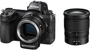 Nikon Z6 Mirrorless Camera with 24-70mm Lens and Mount Adapter FTZ