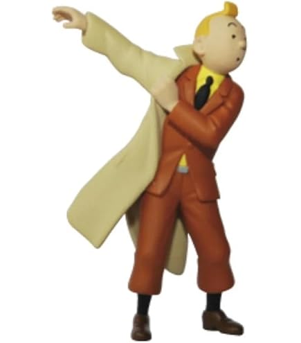 TINTINフィギュア Buy Blue Aura Tintin Action Figures Set of 6 Height - 8-9CM