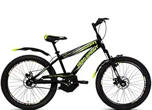 Hero Sprint Thorn 26T Dual disc Brake Single Speed Kids Mountain Bike Cycle (10+ Years) Black