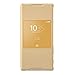 Produktbild Sony Style Cover mit Fenster SCR42 für das Sony Xperia Z5 - gold