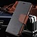 Cool & Creative Flip Cover Mercury Case For MOTO C + Plus ( Black & Brown ) RS.299.00