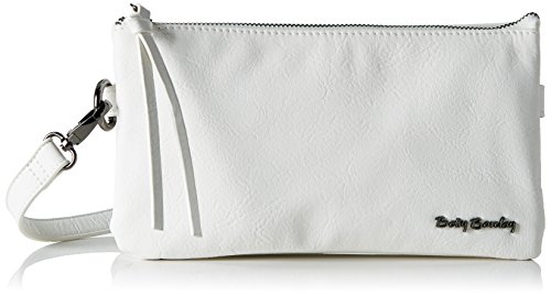 Preisvergleich Produktbild Betty Barclay Damen Clutch, Weiß (White), 4x14x25 cm