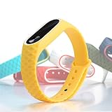 Knowin Armband Diamantarmband Dunkelblau Diamantarmband Ersatz silikon Uhr Armband Band handschlaufe für xiaomi mi Band 2