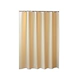 Duschvorhang Duschvorhang, europäisch, wasserdicht und Mehltau, warme Verdickung, undurchsichtig, einfarbig, Duschvorhänge ( größe : 300*200cm )