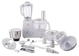 (CERTIFIED REFURBISHED) Bajaj FX7 600-Watt Food Processor (White)