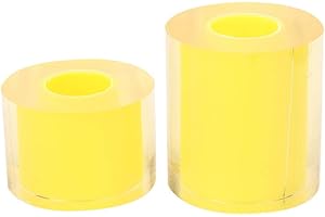 BRRNOO 2 pezzi di pellicola protettiva statica per orologio nastro adesivo anti-graffio braccialetto collana anello polvere protezione antigraffio nastro pellicola senza lasciare residui (80mm + 50mm)