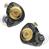 keephifi KZ EDX PRO Profesyonel Akustik Tuning HiFi Stereo Ses Kablolu Kulaklık, 2Pin-C Ayrılabilir D&uuml;z Şeffaf Kablo ile M&uuml;zi