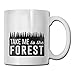 Produktbild LINGJIE Strong Stability, Anti-Breaking, Take Me to The Mountains Forest Custom Coffee Kaffeebecher 11 Oz Female Wife Ceramic Gifts Tea Cup