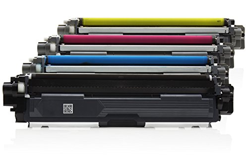 Mipuu Premium XL Toner CMYK kompatibel zu Brother MFC-9142 CDN (TN-241 - TN245) - 1 x 2.500 & 3 x 2.200 Seiten