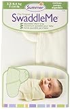 Summer Infant 73184 SwaddleMe Ganzkörper Pucksack – 100 Prozent Baumwolle, natur - 3