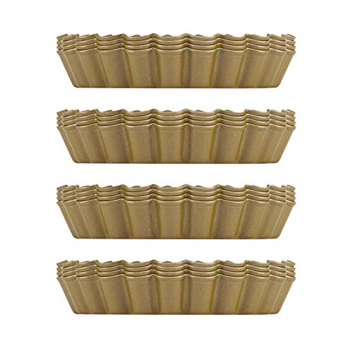 Berndes Metal Bakeware - Set of 16 Non-Stick Tartlette Tins - Ø 12.5 cm / 5.1'