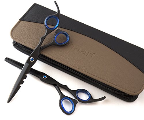 Ausverkauf – 2pcs Salon professionelle Friseur Haare schneiden dünner Schere Schere Friseur Set - 2