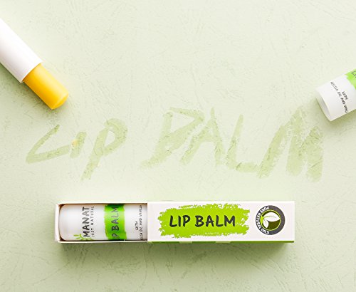 Lippenpflege 100% rein natürlich und aus biologischem Anbau, hergestellt in Deutschland; MANAT Naturkosmetik – Lip Balm auch bei Herpes geeignet - 4