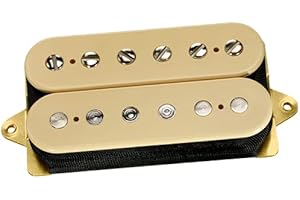 DiMarzio DP500CR Super PAF® Ceramic – High-Output Humbucker für E-Gitarre – Vintage-Look, Bridge Pickup, Creme