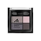 lidschatten palette schweiz Lieferumfang: 1 x Manhattan Eyemazing Effect Eyeshadow in Rose, Lila und Taupe - 5g / Glitzer Lidschatten Palette für Smokey Eyes mit Lidschattenpinsel / Für grüne Augen