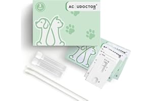 ACCUDOCTOR CHECK TEST 2 Test Accudoctor per la rilevazione del CCoV AG Canino CCV AG Cane Animali Domestici Cani Canine Sanità Veterinaria Test Rapido Cane Test Cane Rapide Kit Esame feci Rapid Vet