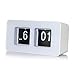 Produktbild Bluelover Retro Flip Klassisch Stilvolle Schreibtisch Auto Moderne Clock - Weiß