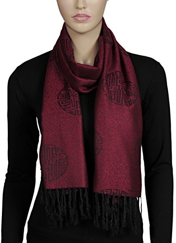 Preisvergleich Produktbild SILVIO TOSSI - Swiss Label Damen Schal Mehrfarbig Viskose & Polyacryl