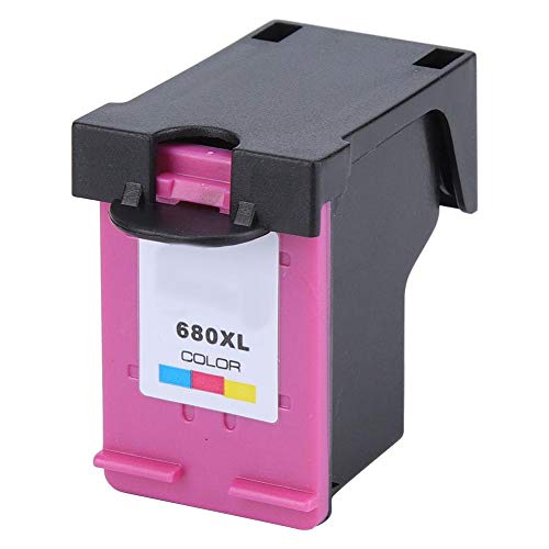 Accessoires de remplacement pour imprimante de cartouche d'encre de grande capacité Fit pour HP Deskjet 1115 1118 2135 2138 4538 4678(680 coloré)