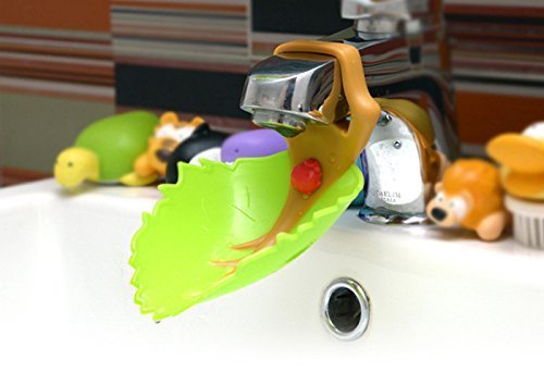 Inchant Kids Faucet Extender Hahn-Extender für Kinder, Wasch- oder Spülbecken Griff Extender, Kawaii Sichere Handwaschgewohnheiten für Babys, Kleinkinder, Kinder und Kinder Extenders (2 Stück) - 3